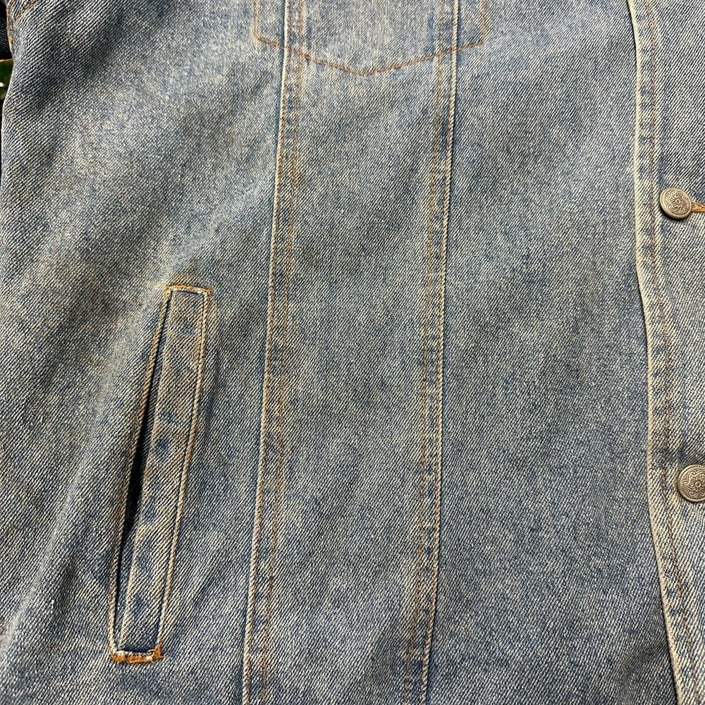 Vintage Duracell Powercell Denim Jacket Size XL - Picture 10 of 10